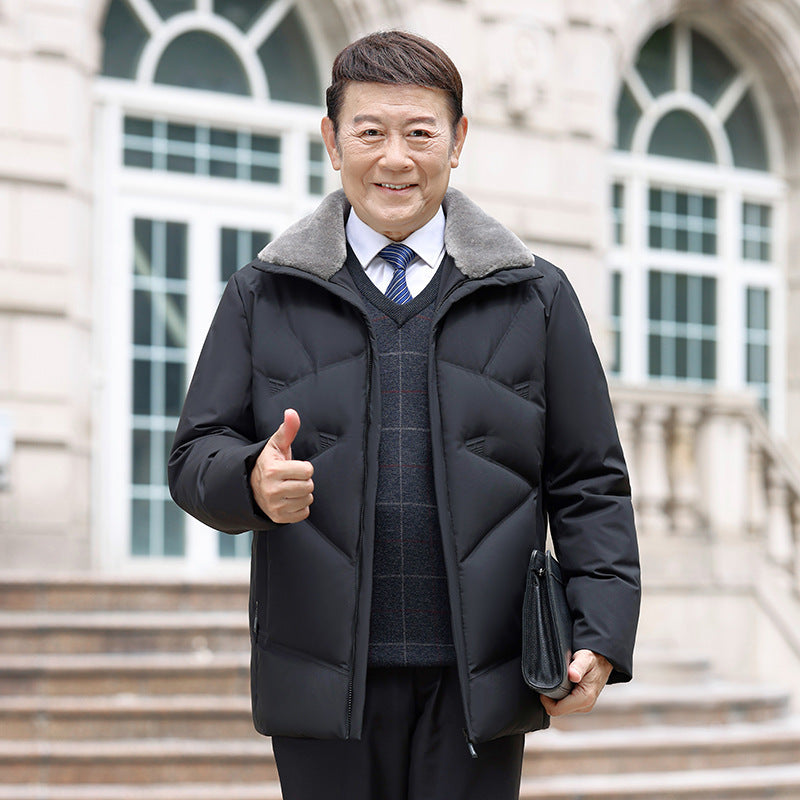 Parka Male Short Casual Jacket