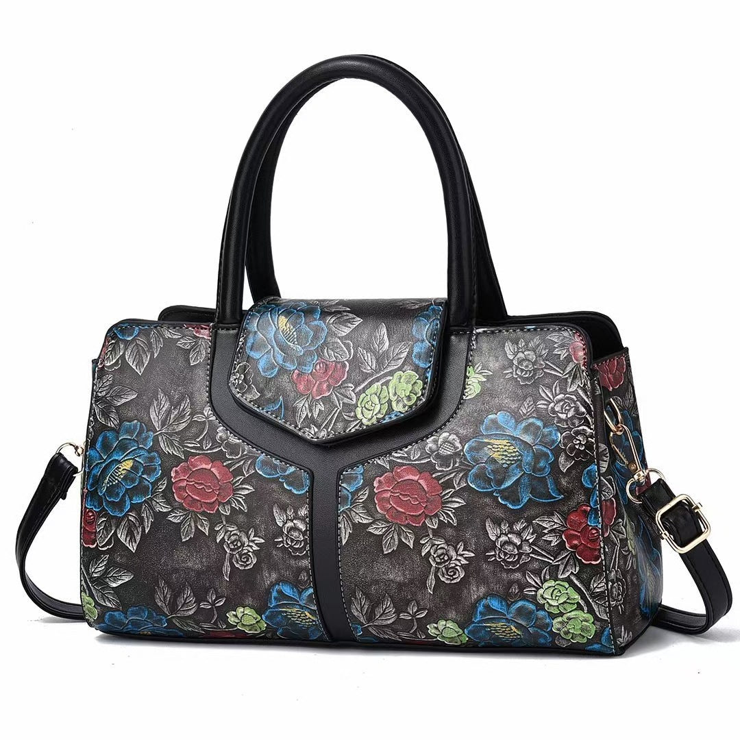 Women's Polyester Pattern Handbag