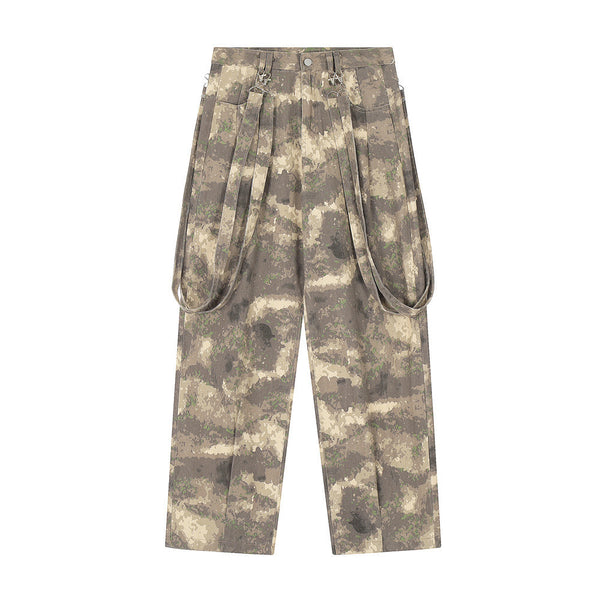 Fashion Camouflage Workwear Jeans Men