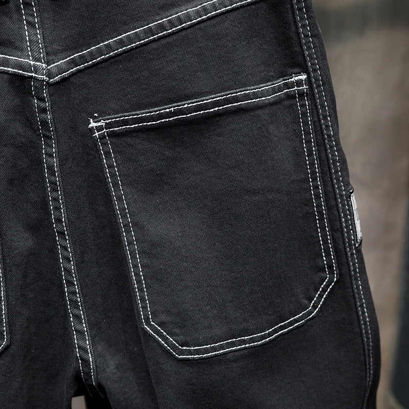 Men's Diagonal Pocket Comfortable Jeans