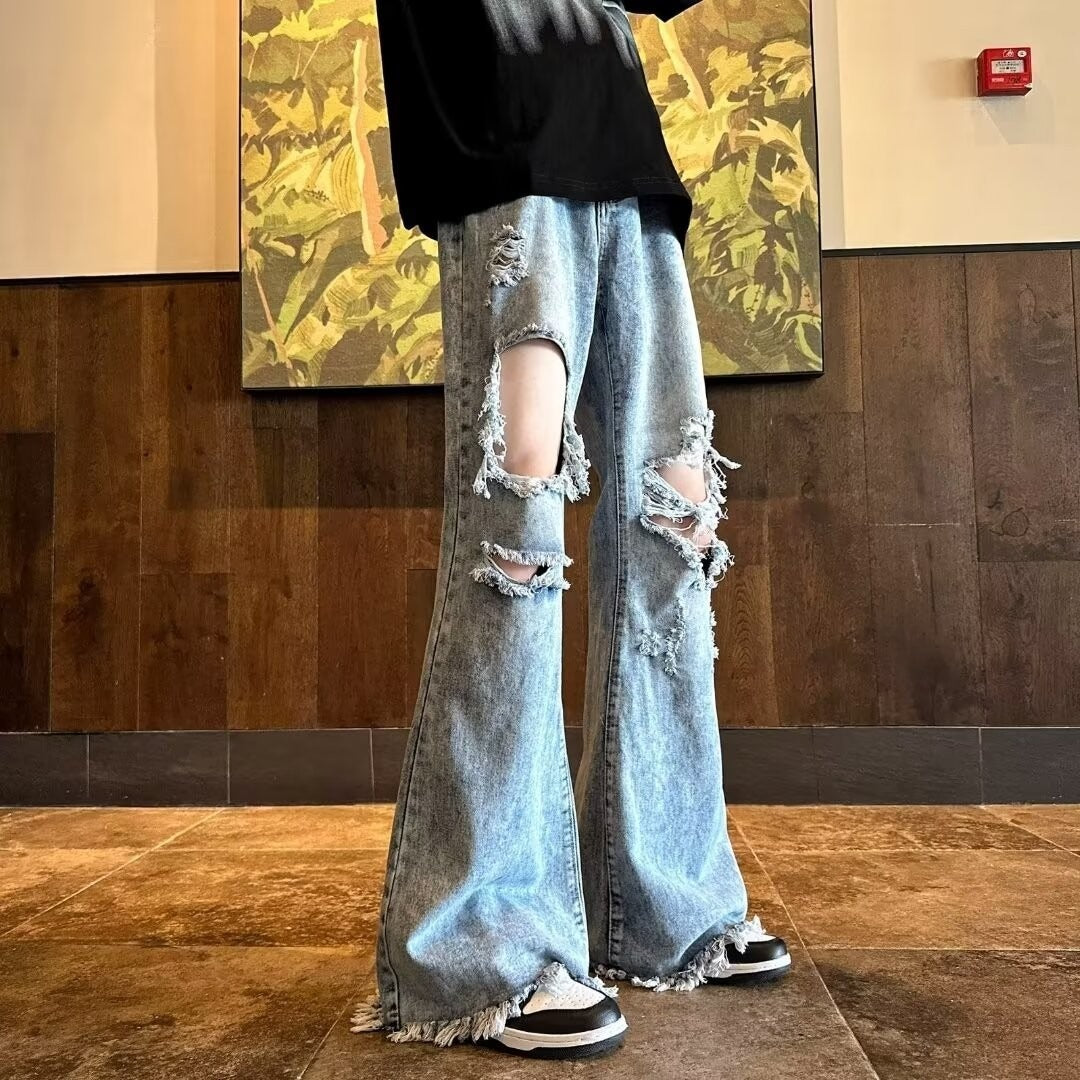 Niche High Street Loose All-match Wide Leg Pants