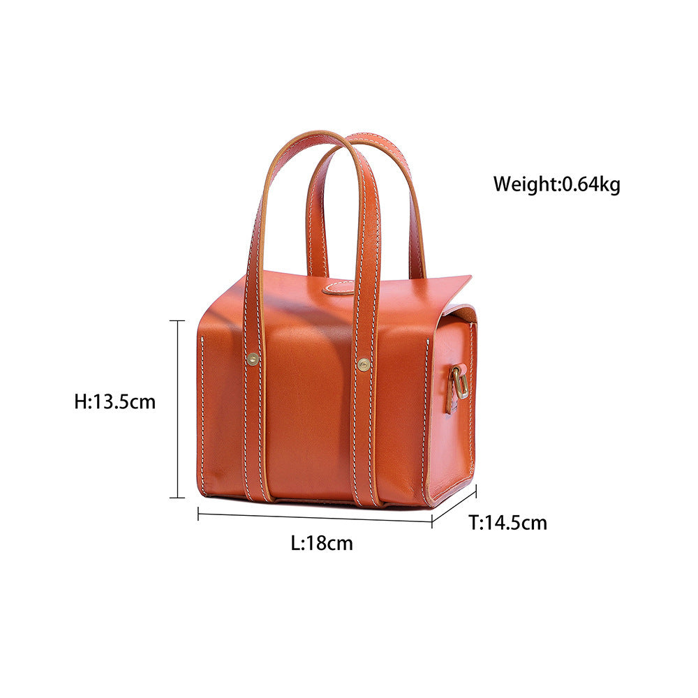 Fashion Retro Hand-stitched Handbag