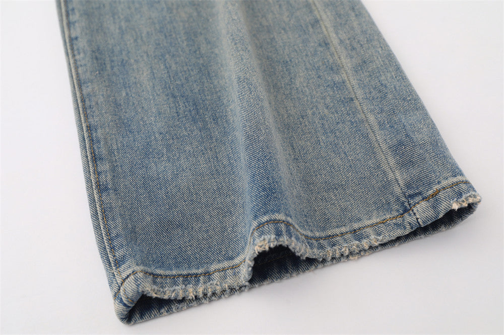 Fashion Straight Washed Jeans For Men