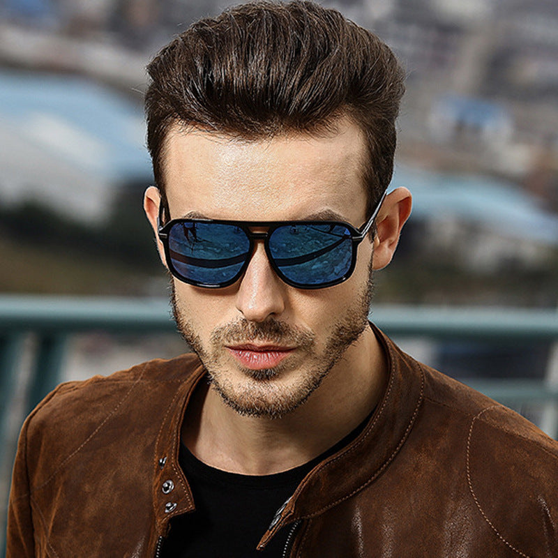 Sunglasses Men Driving Polarized Lenses Retro Men's Fashion