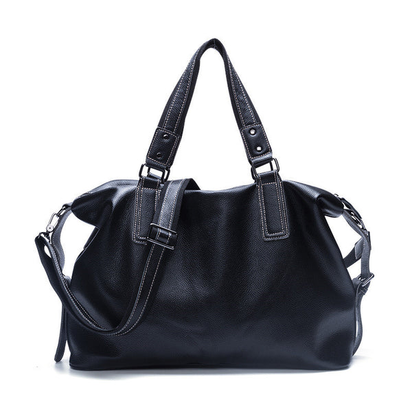 Korean fashion cowhide lady handbag