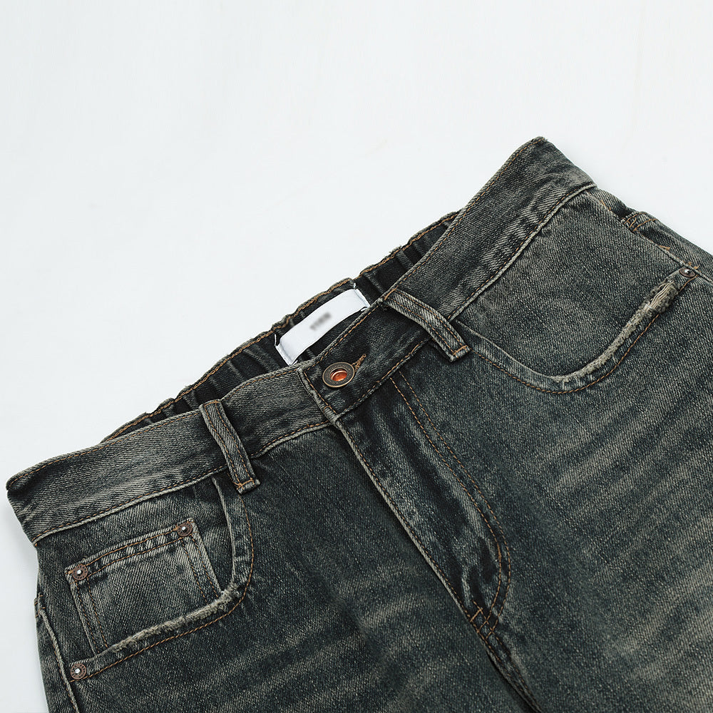 Fashionable American-style White Jeans For Men