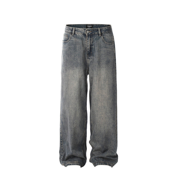 Fashion Personality Worn Jeans Men