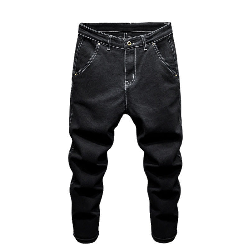 Men's Diagonal Pocket Comfortable Jeans