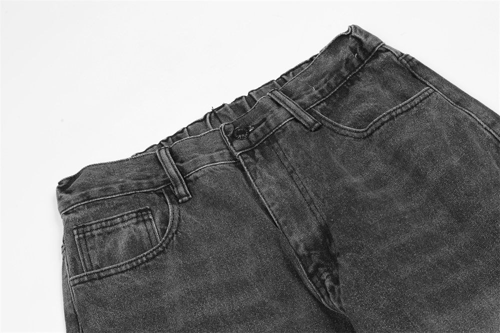 Fashion Wash Wide Leg Jeans For Men
