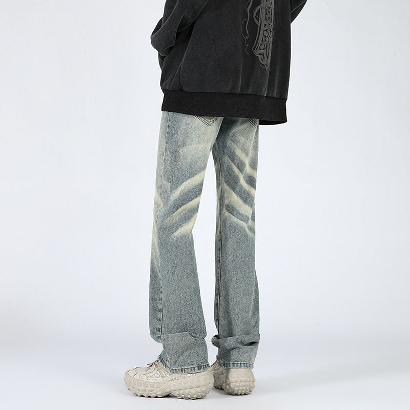 Fashion Personality American Retro Jeans Men