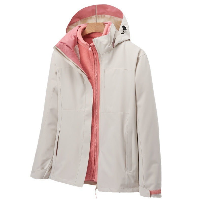 Three-in-one Removable Thick Warm Jacket