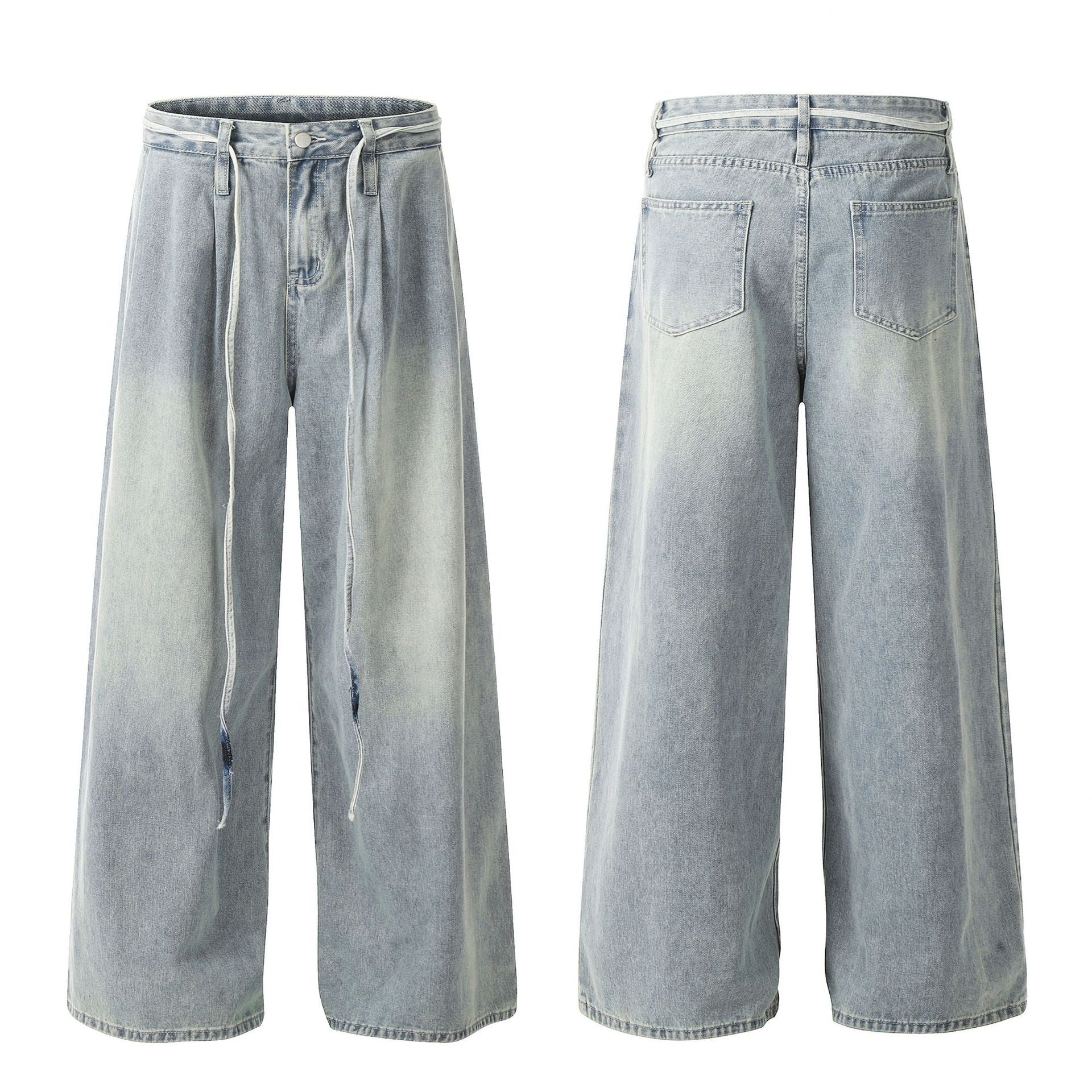 Fashion Wash Light Blue Jeans For Men