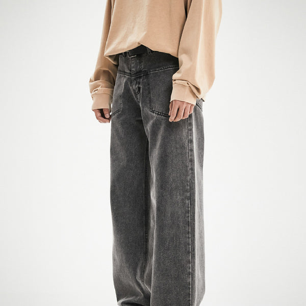 Fashion American Retro Jeans For Men And Women