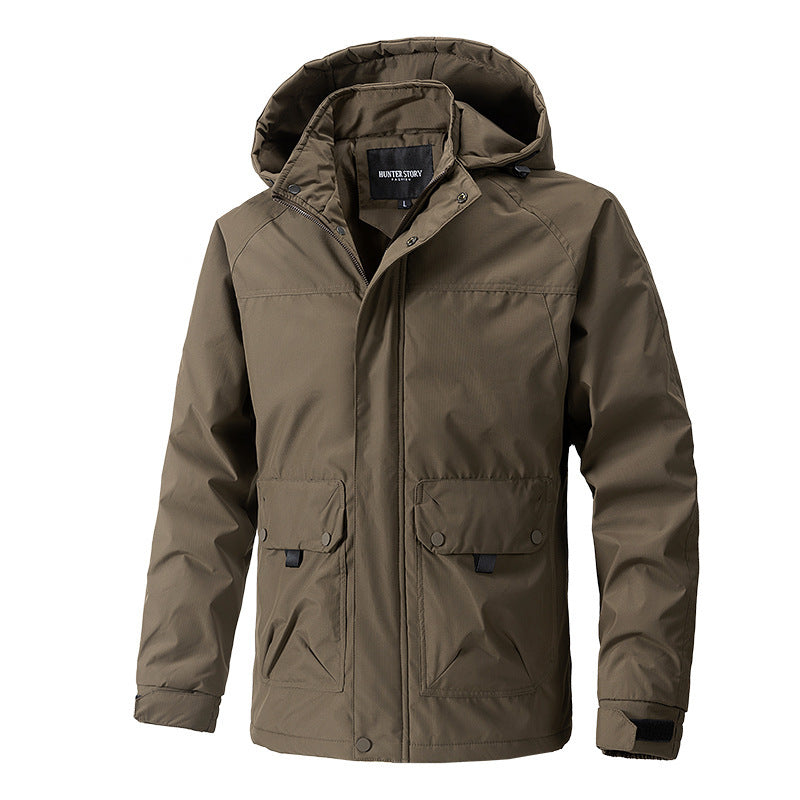 New Jacket Flow Velcro Autumn And Winter Men's Clothing