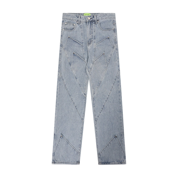 Heavy Industry Washed And Worn Jeans Men