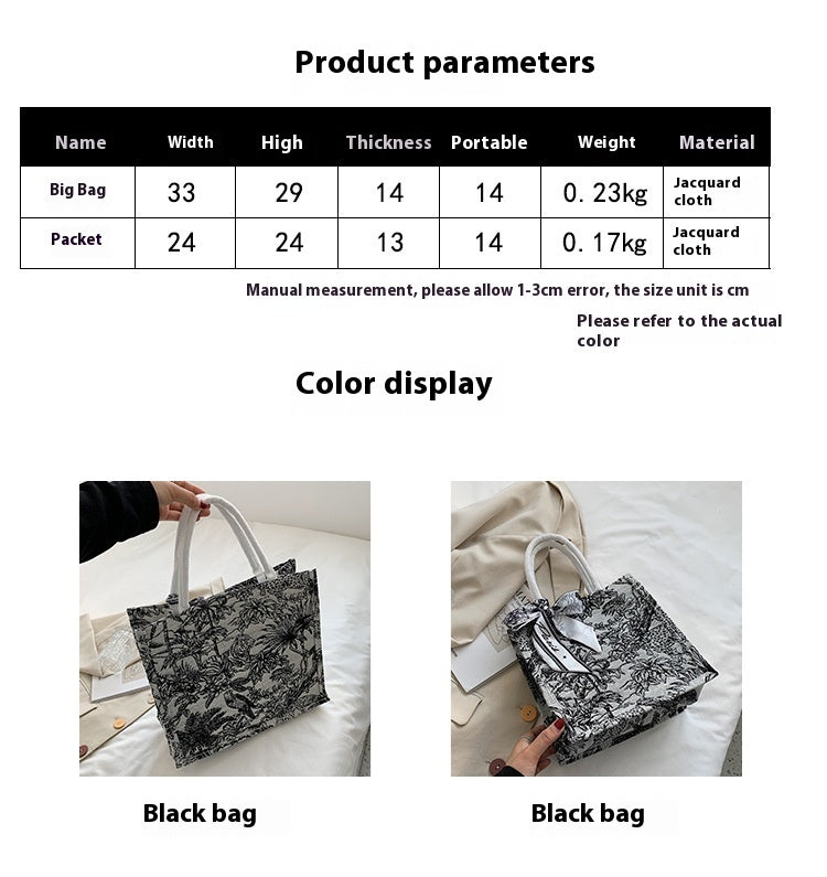 Women's Fashion Commuter Canvas Handbag