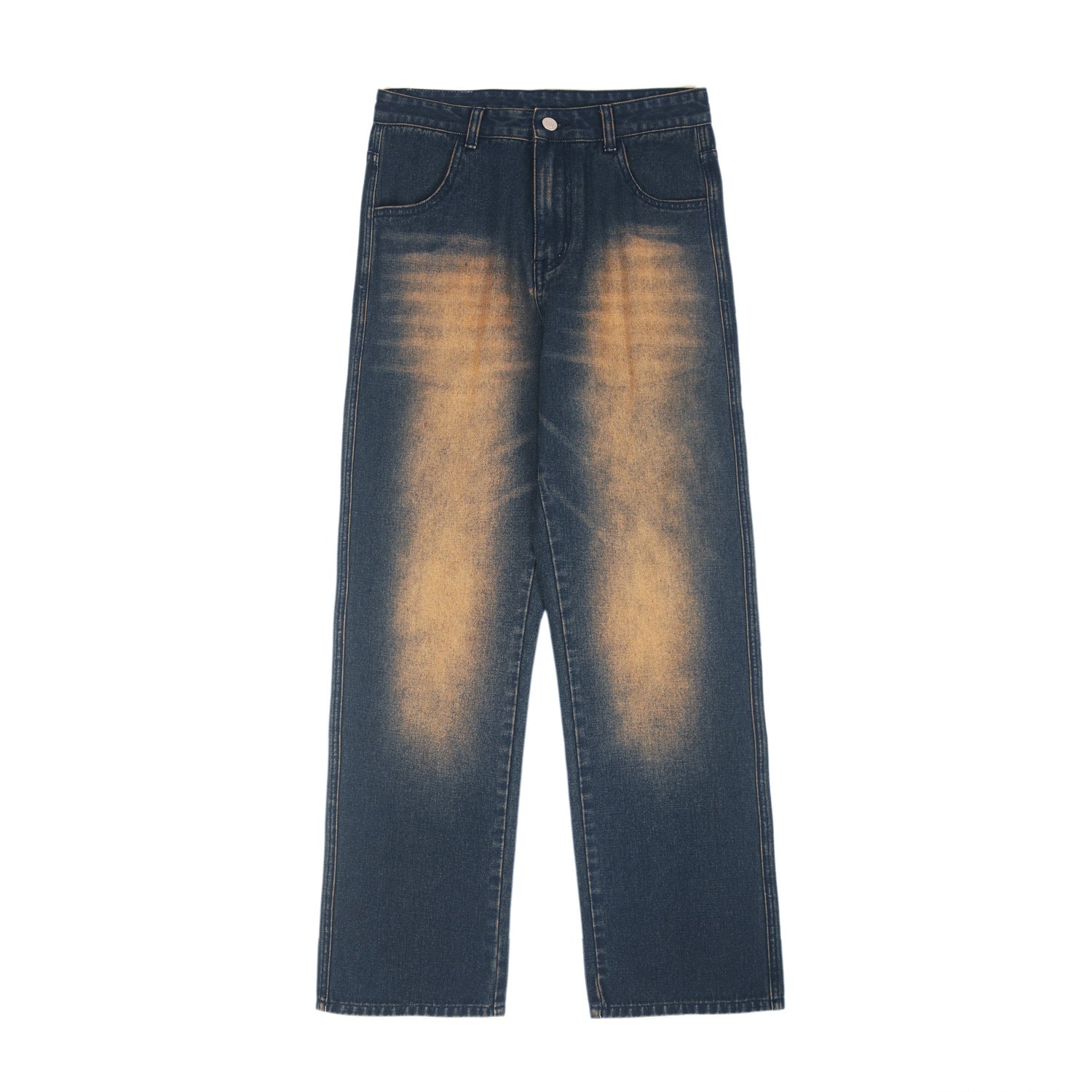 Retro Fashion Straight Casual Jeans For Men