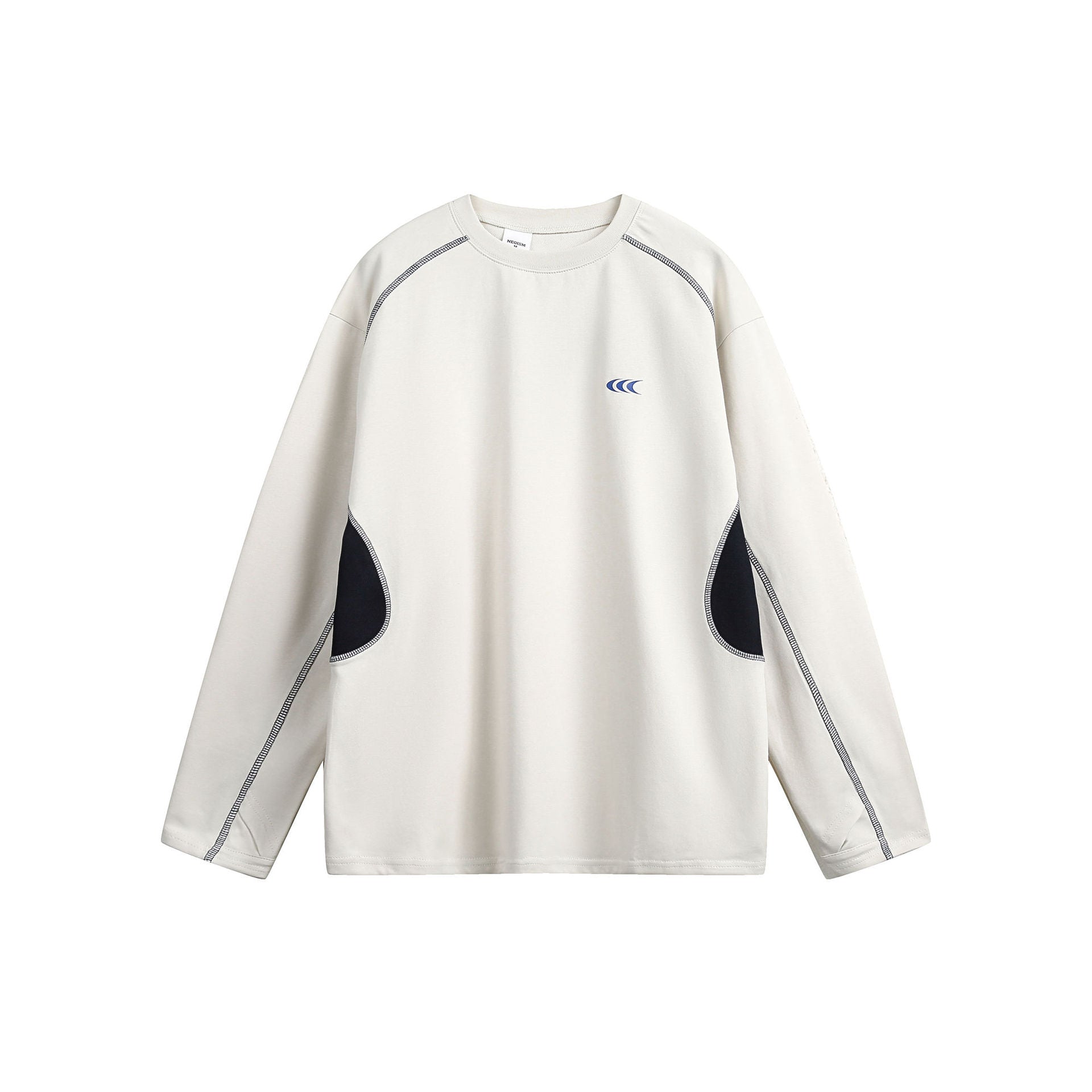 Contrast Patchwork Long Sleeve Quick-drying