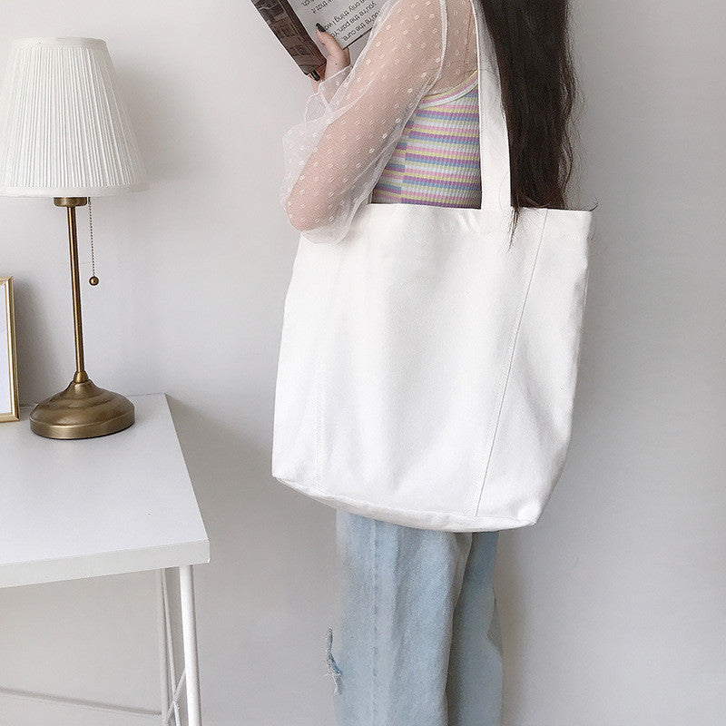 Simple And Fashionable Canvas Handbag