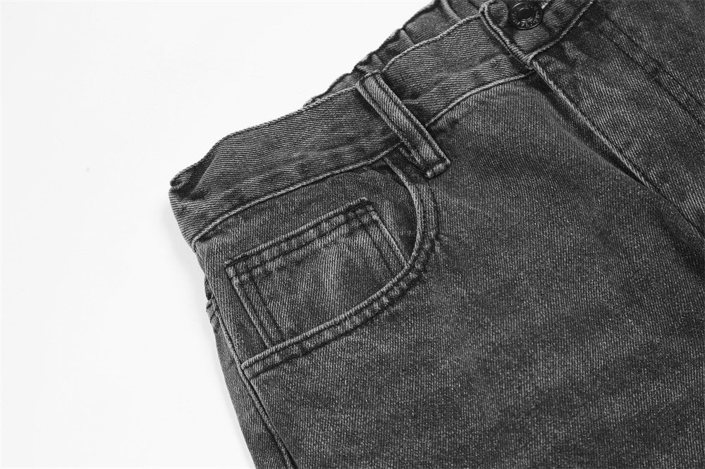 Fashion Wash Wide Leg Jeans For Men