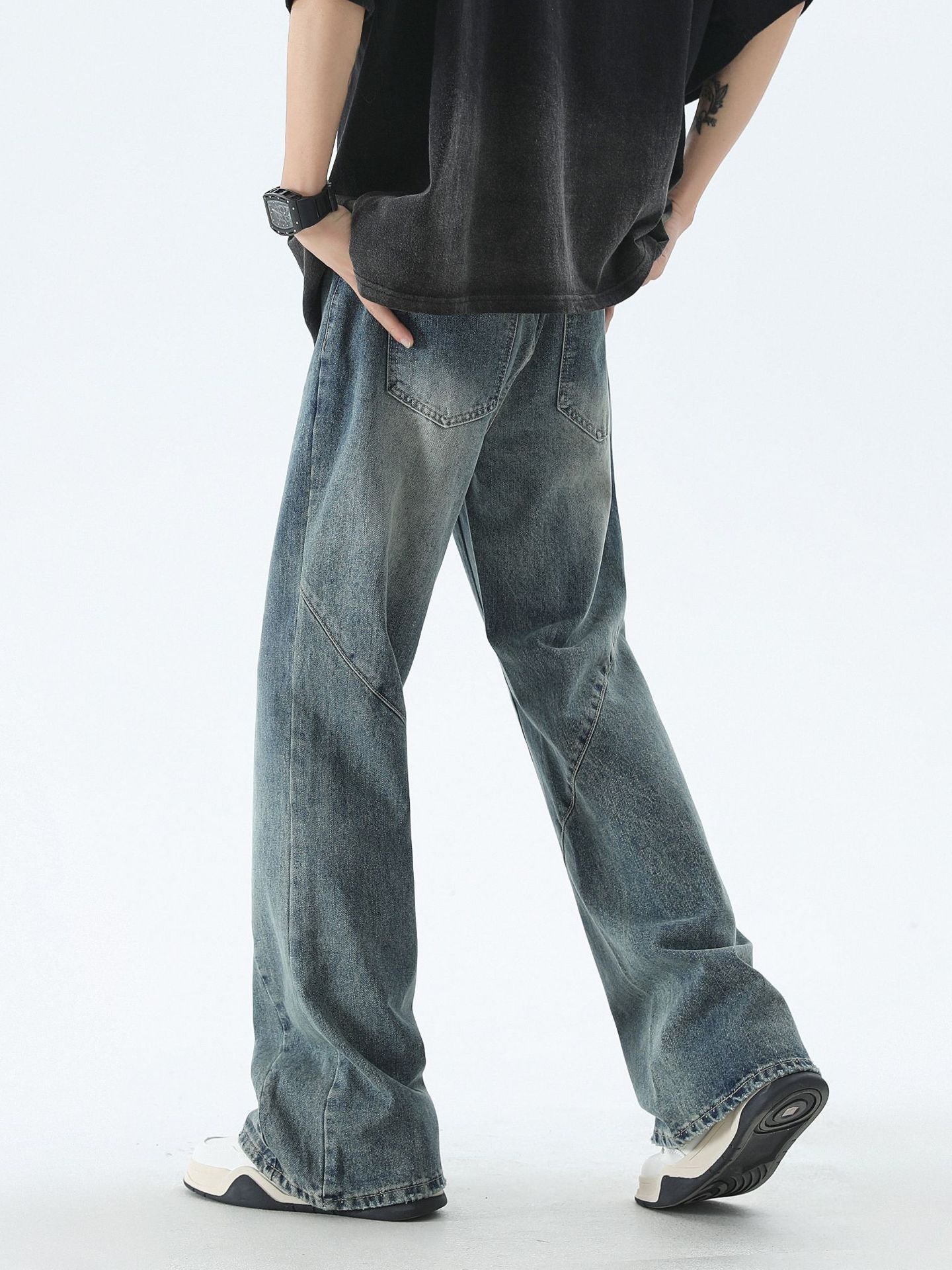 Fashion Retro Design Skinny Jeans For Men
