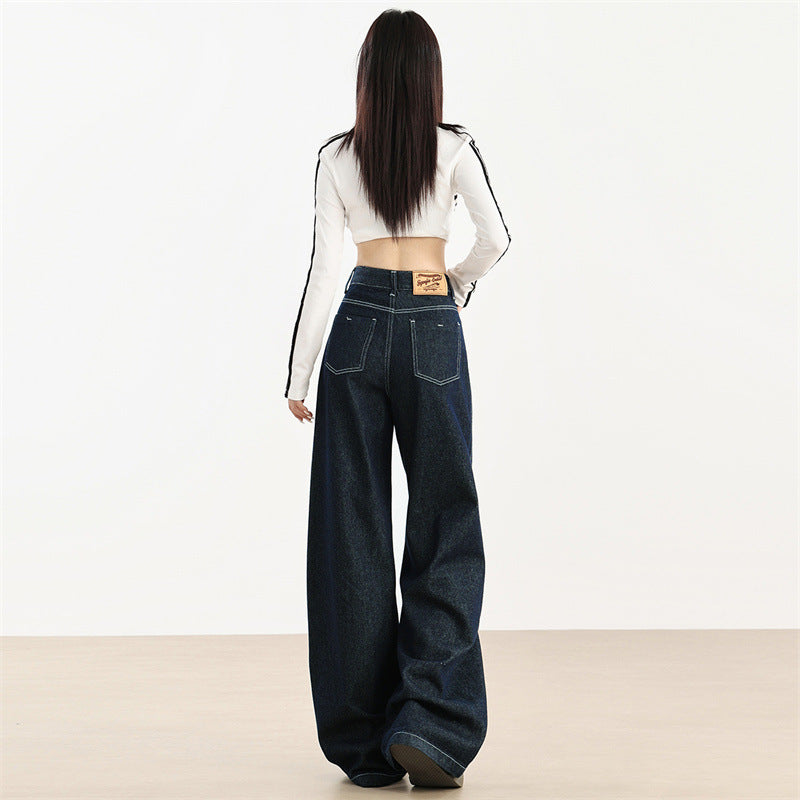 Fashion American Wide Leg Jeans For Women