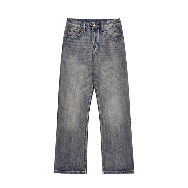 American Street Washed Vintage Jeans For Men