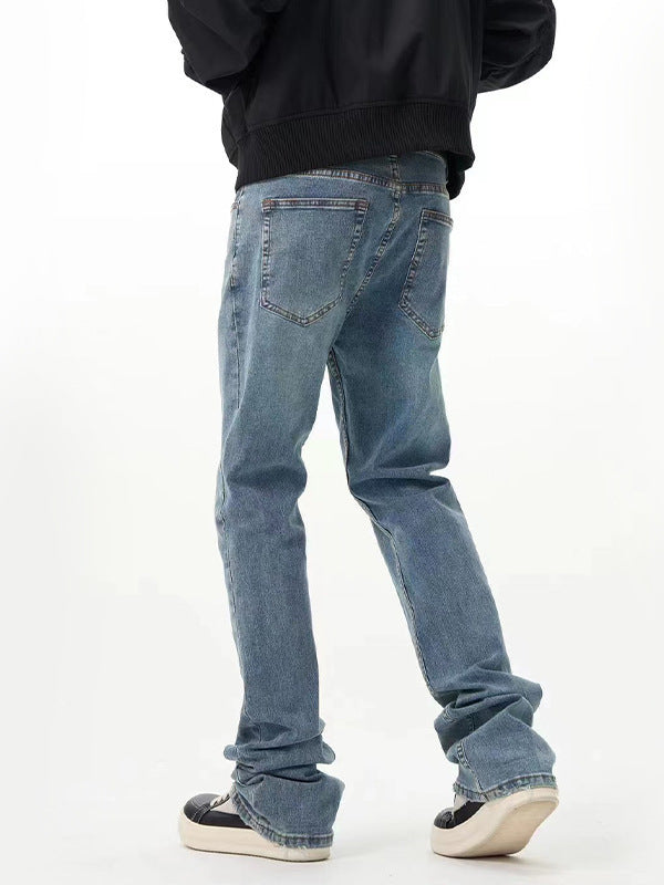 Fashion Personality Straight Fit Jeans Men