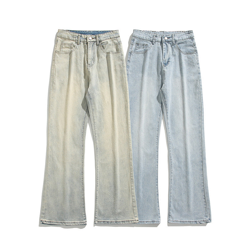 American-style Retro Minority Distressed Skinny Jeans For Men