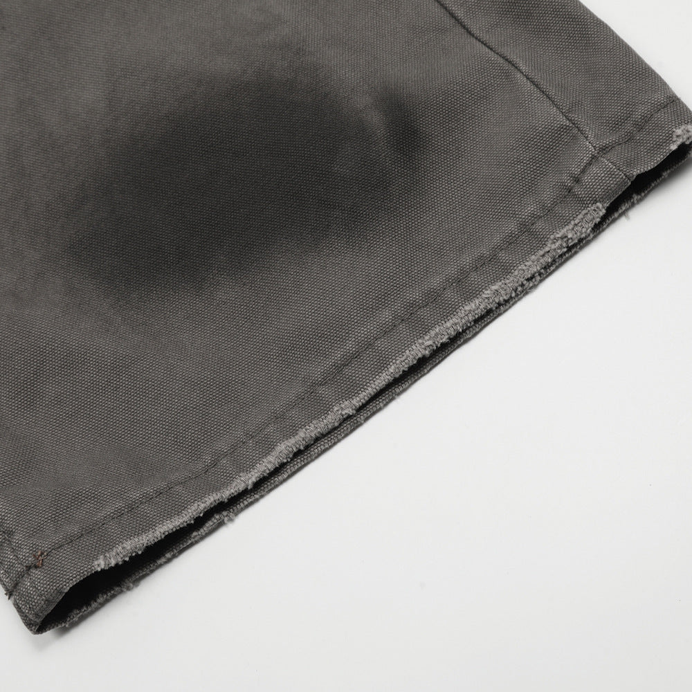 Tie-dyed Washed Dirty Jeans For Men