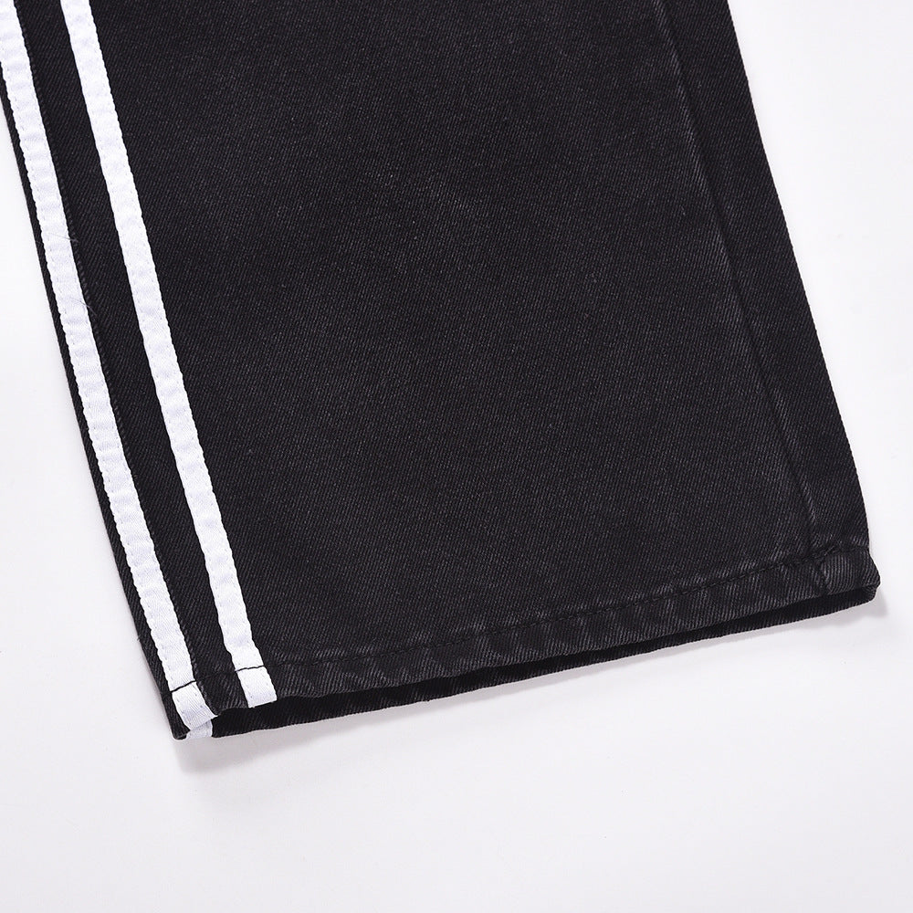 Fashion Loose Wide Leg Jeans Men