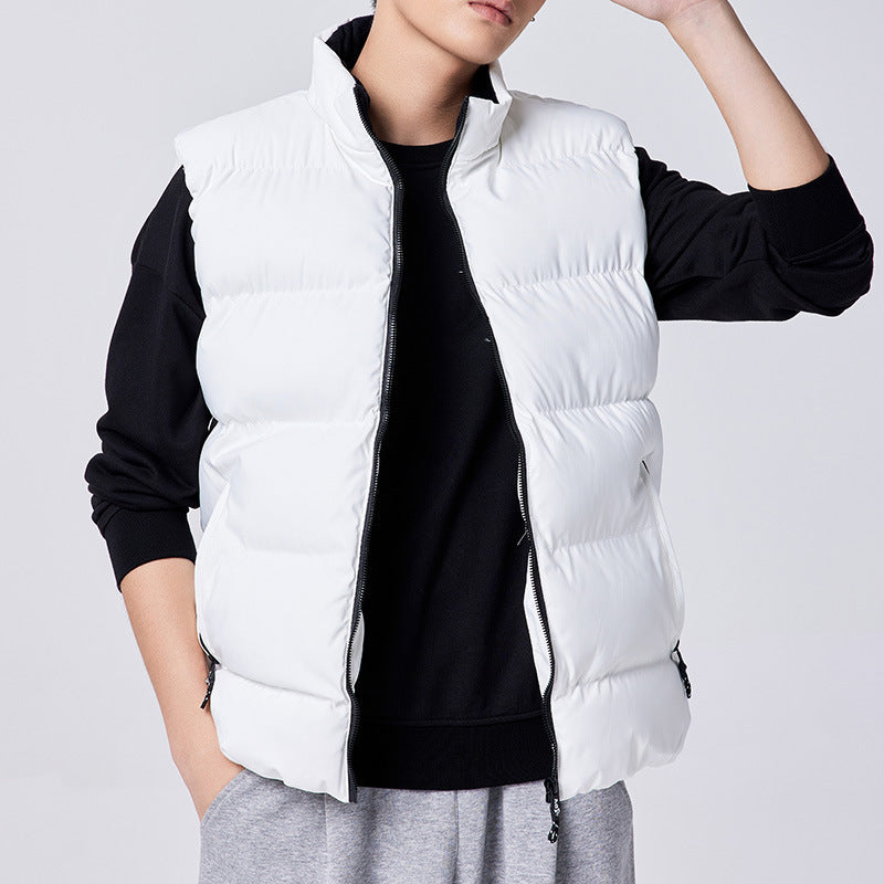 Casual Vest Men's Down Cotton Thickening