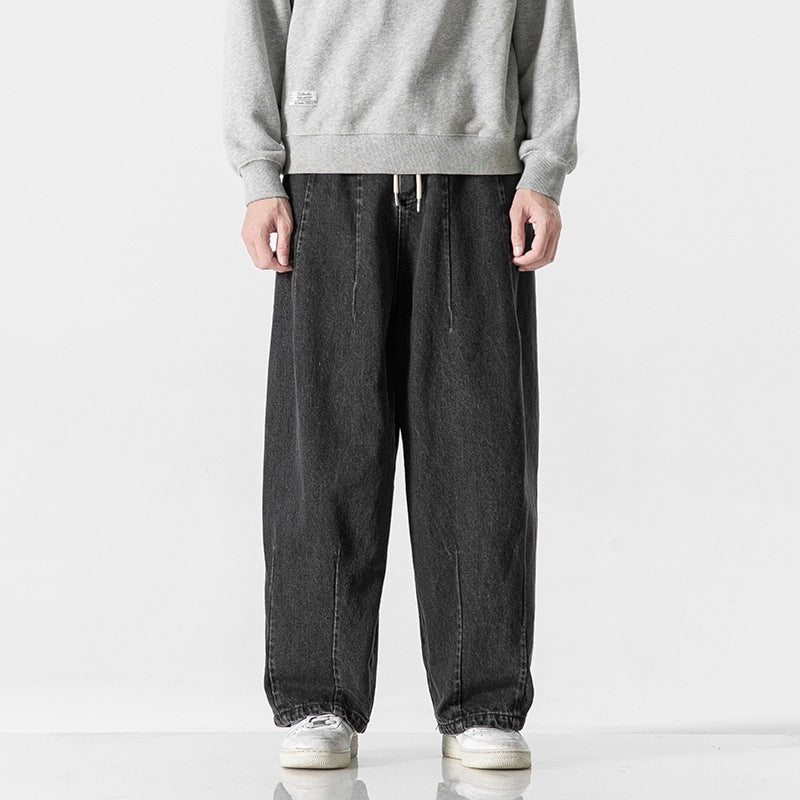 Men's Plus Size Casual Loose Jeans