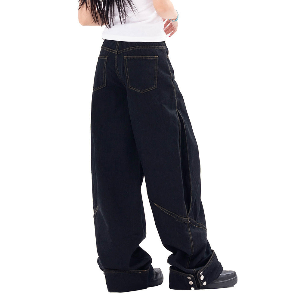 Fashion Straight Jeans For Men And Women