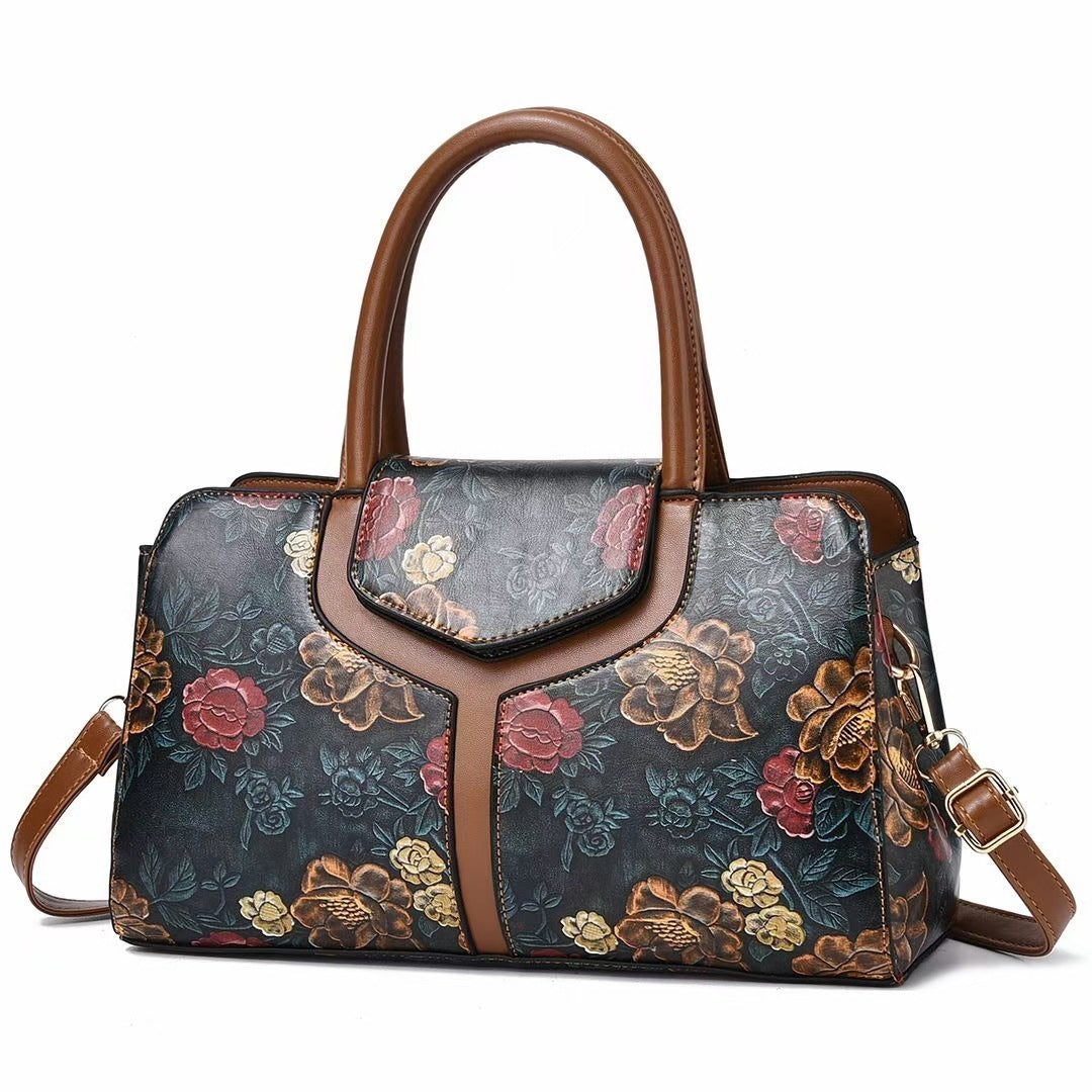 Women's Polyester Pattern Handbag