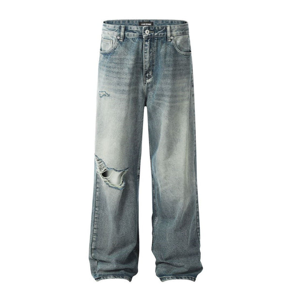 Fashion Ripped Cool Knee Jeans Men