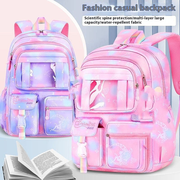 Fantasy Girl Children Backpack Large Capacity