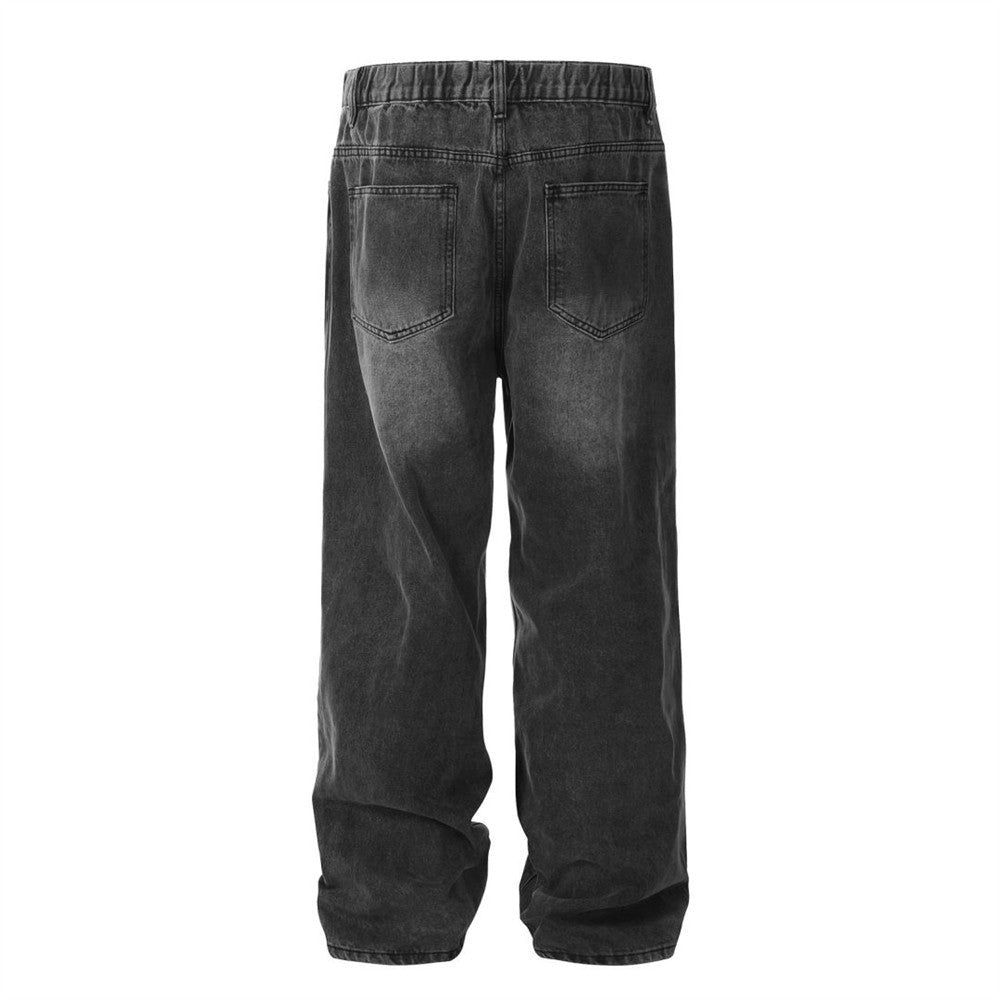 Fashion Wash Wide Leg Jeans For Men