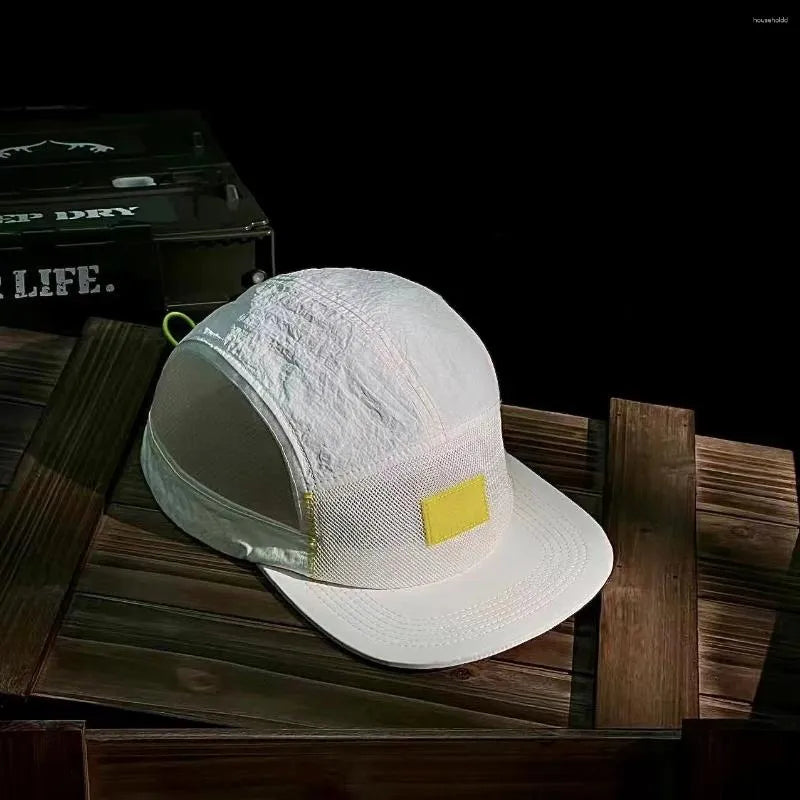 Ball Caps 2024 Summer Brand Desinger Fast Dry 5 Panel Fitted Snapback Casquette Hommes Hip Hop Men Women Mesh Baseball Hats