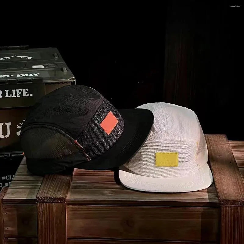 Ball Caps 2024 Summer Brand Desinger Fast Dry 5 Panel Fitted Snapback Casquette Hommes Hip Hop Men Women Mesh Baseball Hats