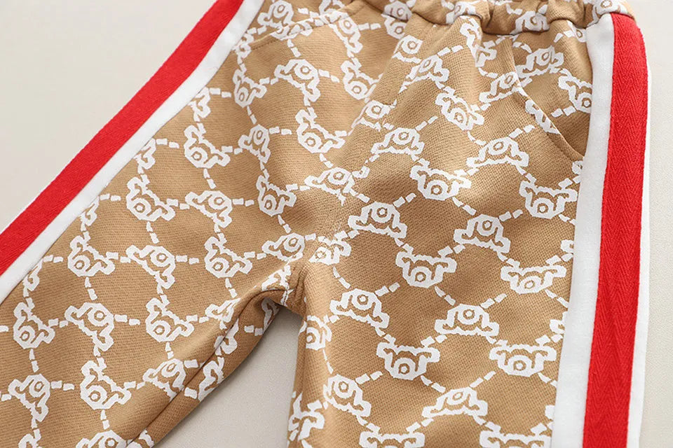 Baby Boys Clothes Sets Spring Autumn Kids Fashion Cotton Knitting Cardigan Shirt Pants 3pcs for Children Boys Sports Suit