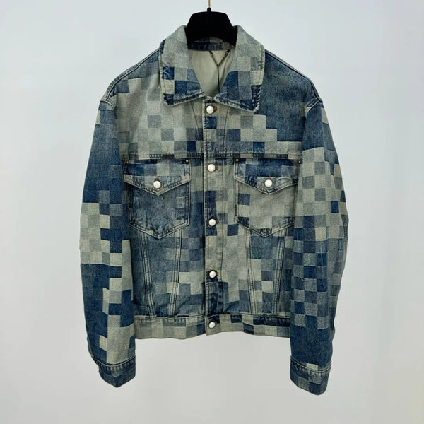 2024SS Spring Men's Plus Size Coat denim jacket mens sports women's print winter hunting jean jackets for men blazers tracksuit designer