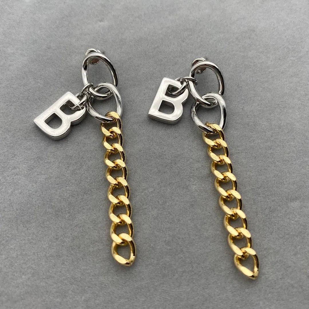 2024 Stud Devise Brand letters diamond shiny non-fading Chandelier Earrings Women Ear studs Designer Jewelry new fashion