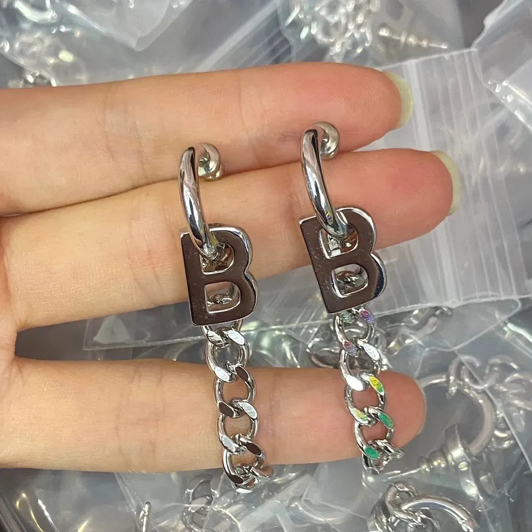 2024 Stud Devise Brand letters diamond shiny non-fading Chandelier Earrings Women Ear studs Designer Jewelry new fashion