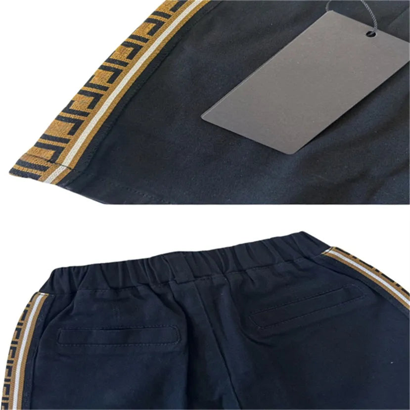 2024 Kids Summer Set: Breathable Cotton 2-Piece Tracksuits | Sizes 100-150
